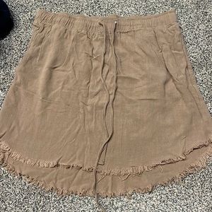 Paper bag skirt